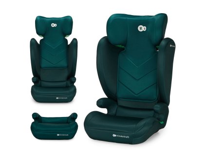 KINDERKRAFT Autosedačka i-Spark i-Size 100-150 cm Green