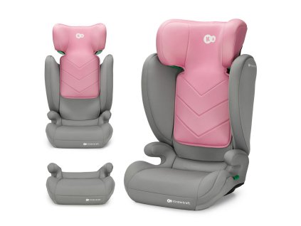 KINDERKRAFT Autosedačka i-Spark i-Size 100-150 cm Pink