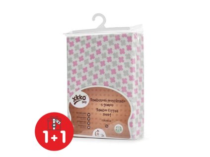 xkko bmb 120x60 baby pink cross gift m