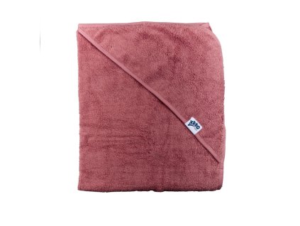 xkko organichooded towel 90x90 mesa rose 8594216384037 m