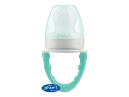 DR.BROWN'S Dudlík na krmení FreshFirsts tyrkysový, 4m+