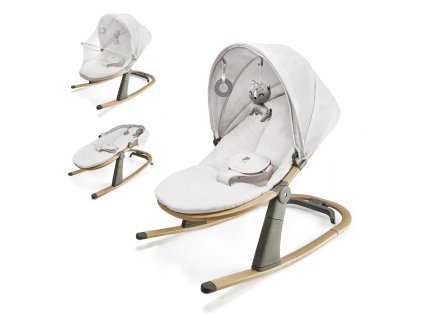 KINDERKRAFT Lehátko Elsu Grey, do 9kg