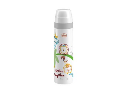 CHICCO Termoska bílá s obrázky mix designů 500 ml