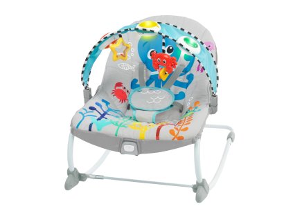 BABY EINSTEIN Lehátko hudební vibrační Kick to It Opus do 18kg