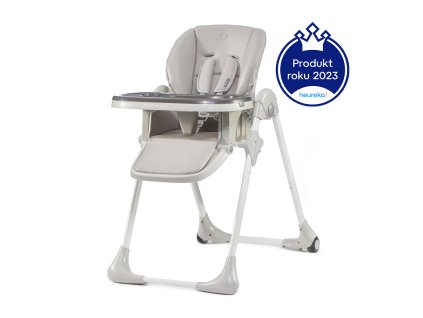 KINDERKRAFT Židlička jídelní Yummy Grey