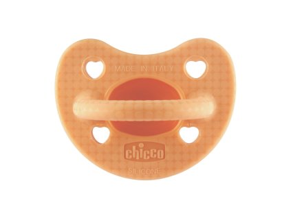 CHICCO Dudlík Physio Luxe 2-6m orange, 1ks