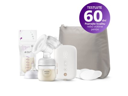 Philips AVENT Odsávačka mateřského mléka elektrická Premium nabíjecí SCF396/31