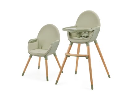 KINDERKRAFT Židlička jídelní FINI2 Green