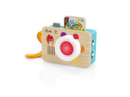 BABY EINSTEIN Hračka interaktivní se zvukem fotoaparát HAPE 6m+