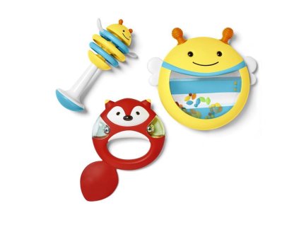 SKIP HOP Set hudební nástroje Explore&More 3 ks, 6m+