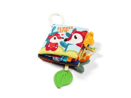 BABYONO Knížka senzorická Forest Trip 0m+