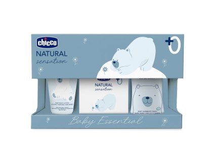CHICCO Set dárkový kosmetický Natural Sensation - Baby Essential 0m+