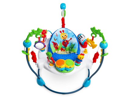 BABY EINSTEIN Skákadlo/aktivní centrum 2v1 Neighborhood Symphony 6m+ do 11 kg