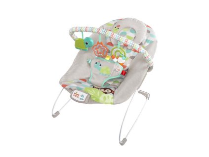 BRIGHT STARTS Lehátko vibrující s melodií Happy Safari 0 m+, do 9 kg, 2019