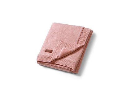 BABYONO Deka z přírodní bavlny 75 x 100 cm pink 0m+