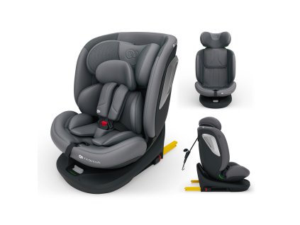 KINDERKRAFT Autosedačka i-Grow 2 Plus (40-150 cm) Grey