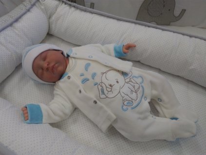 Souprava Be Happy / S / modrá / 46