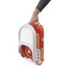 CHICCO Jídelní židlička na židli přenosná Pocket - Poppy red
