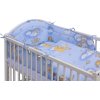 Postýlka 120 x 60 cm s kompletní výbavou Mráček - modrá