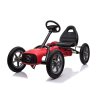 Dětská šlapací motokára Go-kart Baby Mix Buggy červená