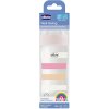 CHICCO Láhev kojenecká Well-being silikon 250 ml děvče