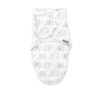 INGENUITY Zavinovačka SwaddleMe™ Ulitka bavlna 1 TOG 0-3m Elephant