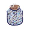 xkko burp cloth flowersbirds boys
