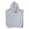 xkko bmb poncho scandinavian baby blue cross m 2
