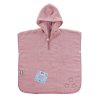 xkko organic poncho baby pink m