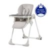 KINDERKRAFT Židlička jídelní Yummy Grey