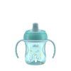 CHICCO Hrneček Training s držadly teal, 6m+
