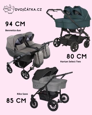 Zkusme vyvrátit jeden z mýtů, že se s kočárkem nikde nevejdeme. 99% kočárků se vejde do standardních dveří o šířce 80 cm....