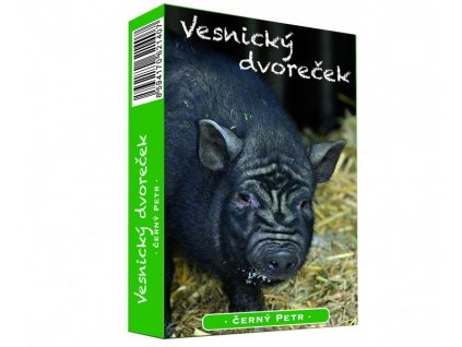 Hra Černý petr - Vesnický dvoreček