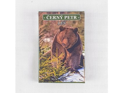Hra Černý petr - les