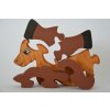 Dřevěné puzzle - koník