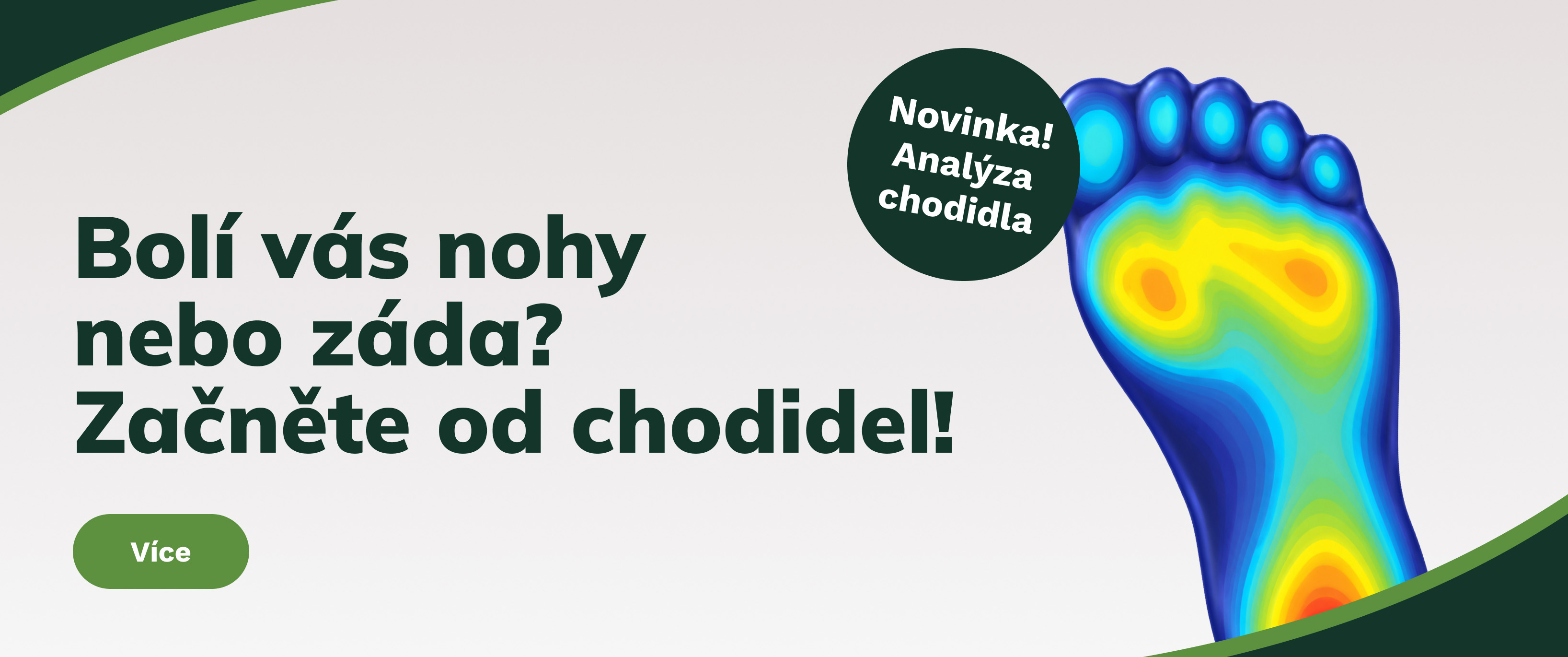 Bolí vás nohy nebo záda? Začněte od chodidel!
