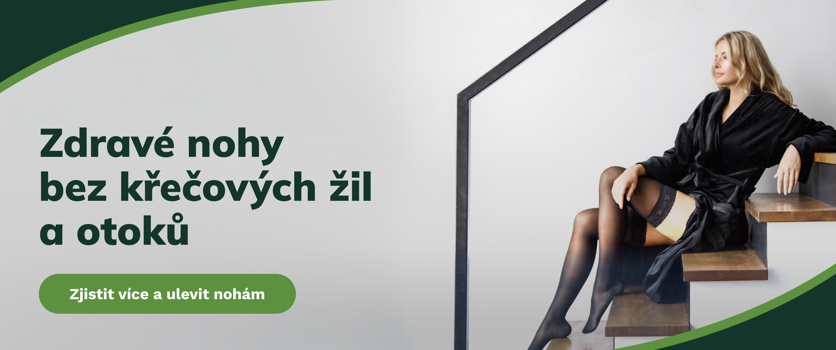 Zdravé nohy bez křečových žil a otoků