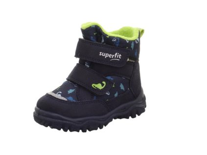 Zimní zateplené boty s Gore-Tex membránou Superfit 1-006045-8000 (Velikost 30)