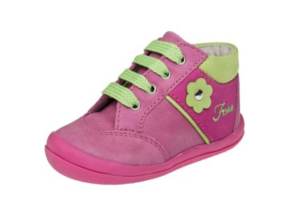 Dětské celoroční kožené kotníkové boty FARE 2121153-0