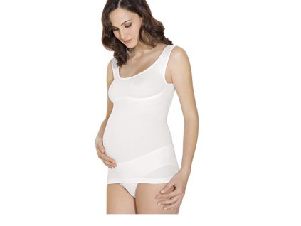 Těhotenské bavlněné tílko /RLX 5300 bílá