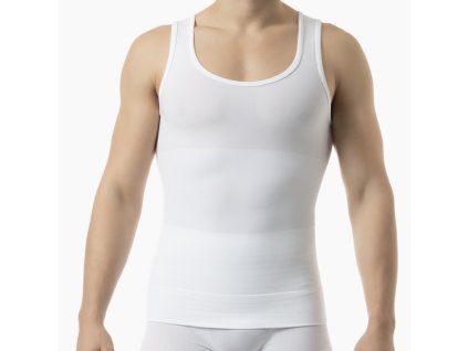 prodotto men tank top 417 white front