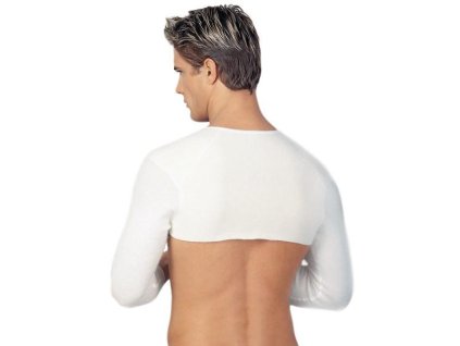 Ramenní návlek zahřívací s dlouhým rukávem Medima 310 (Velikost S | Béžová)