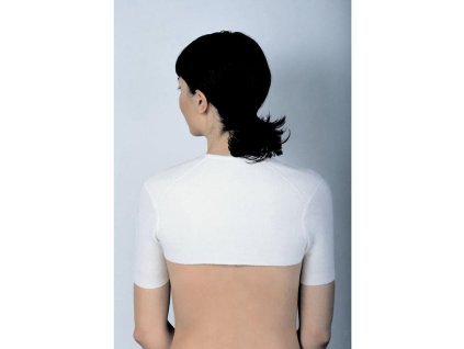 Ramenní návlek zahřívací s krátkým rukávem Peters Angora (Velikost S)