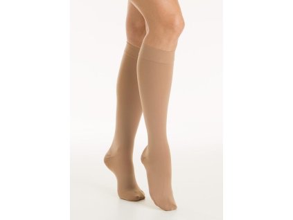 Lýtkové kompresní punčochy z jemného mikrovlákna RLX 2150 (Velikost 1 | Tělová | Uzavřená)