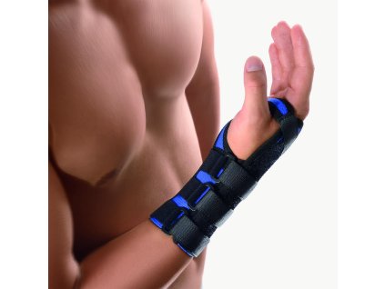Ortéza zápěstí  s hliníkovou dlahou BORT 103 300 - Medianus dlaha (Velikost XL | Pravá)