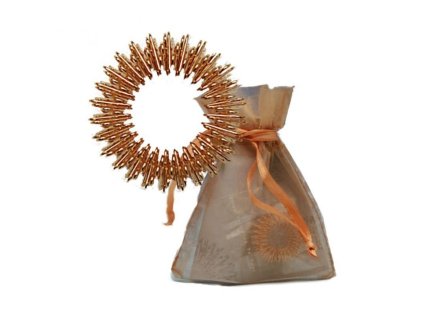 28923 zlaty akupresurni prstynek modom sjh 18