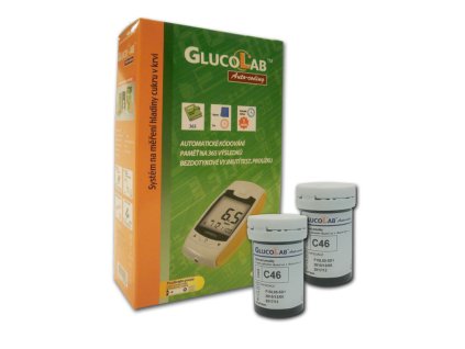 25392 glukometr glucolab 50 prouzku zdarma