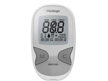 26022 medisign mm1000 glukometr 10prouzku