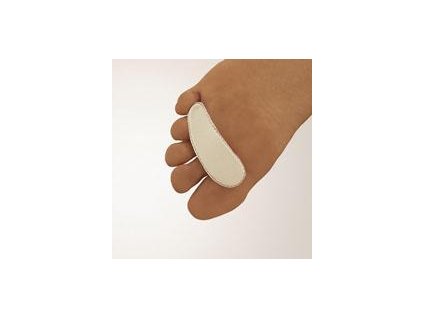 Pelota pod prsty silikonová Pedisoft® TexLine BOR 137 100 (Velikost Pravá)