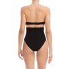 Zeštíhlující kalhotky z mikrovlákna s vysokým pasem FC 601B (Velikost S/M | Černá)